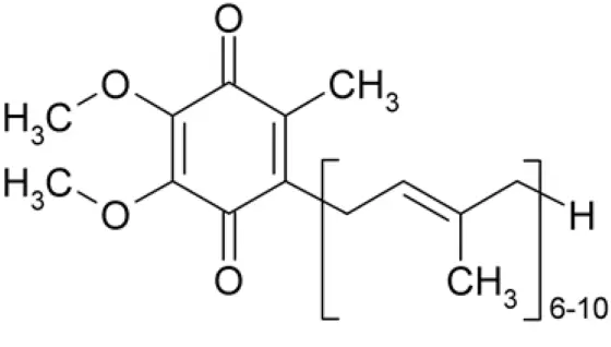 Ubiquinone structure