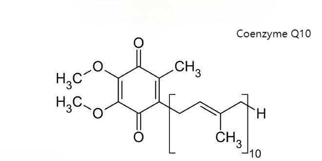 Structural Formula of Coenzyme Q10