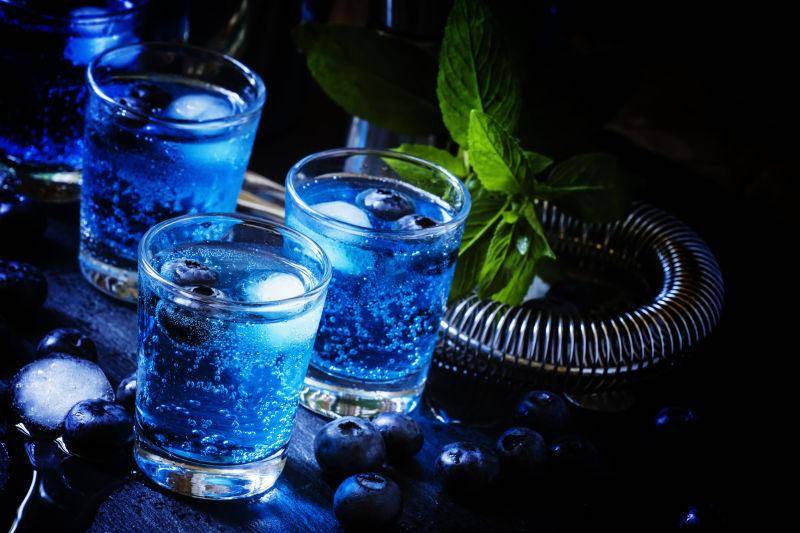 natural blue food coloring