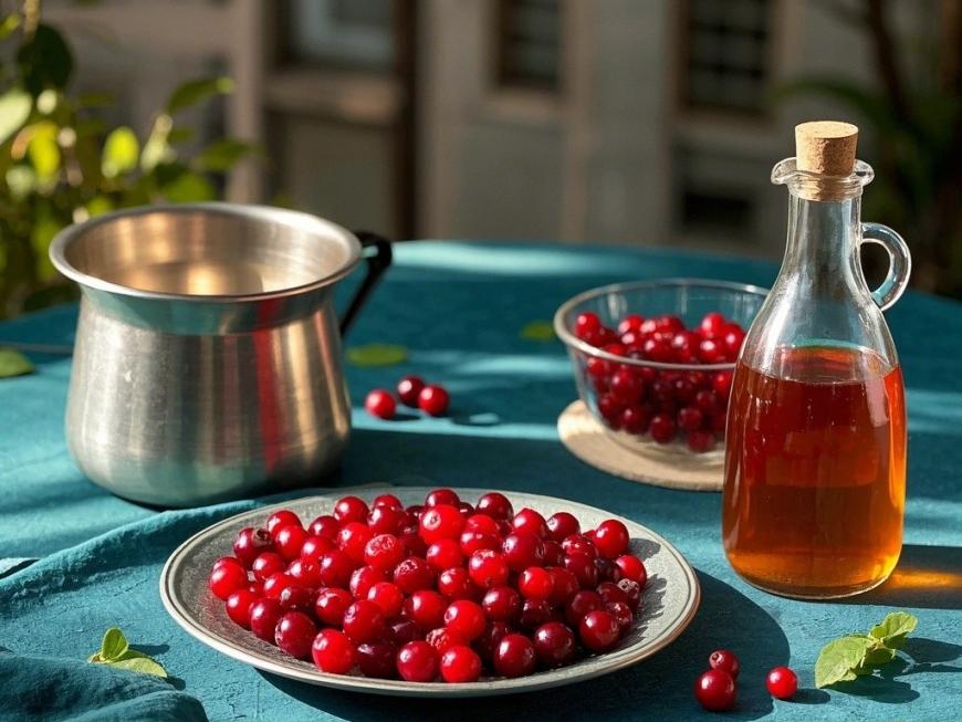 Cranberry fruit