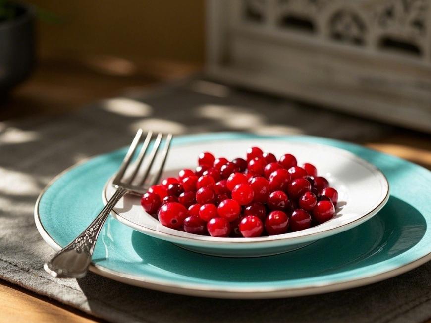 Cranberry fruit