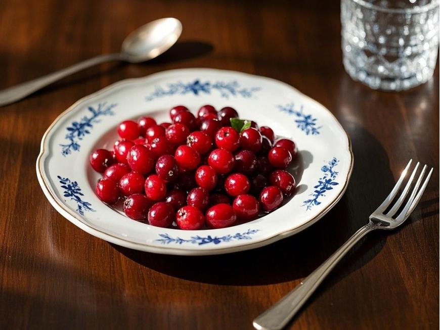 Cranberry fruit