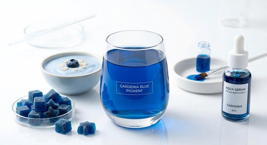 Natural food color Gardenia Blue Green Spring Technology Natural food color Gardenia Blue Green Spring Technology