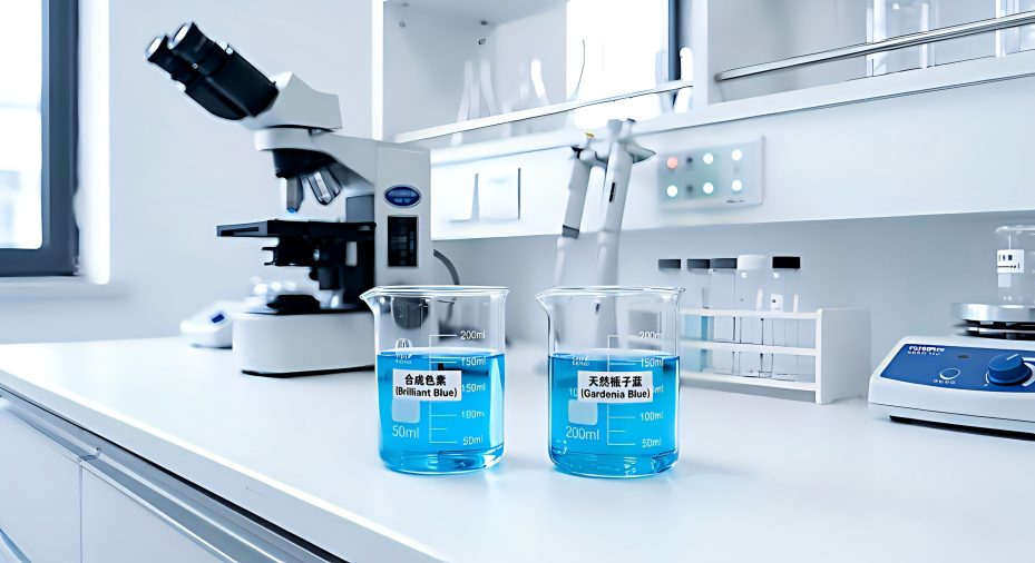 Natural Blue 1 Alternative vs Gardenia Blue stability