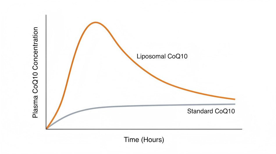 liposomal-coq10-vs-standard-bioavailability-chart