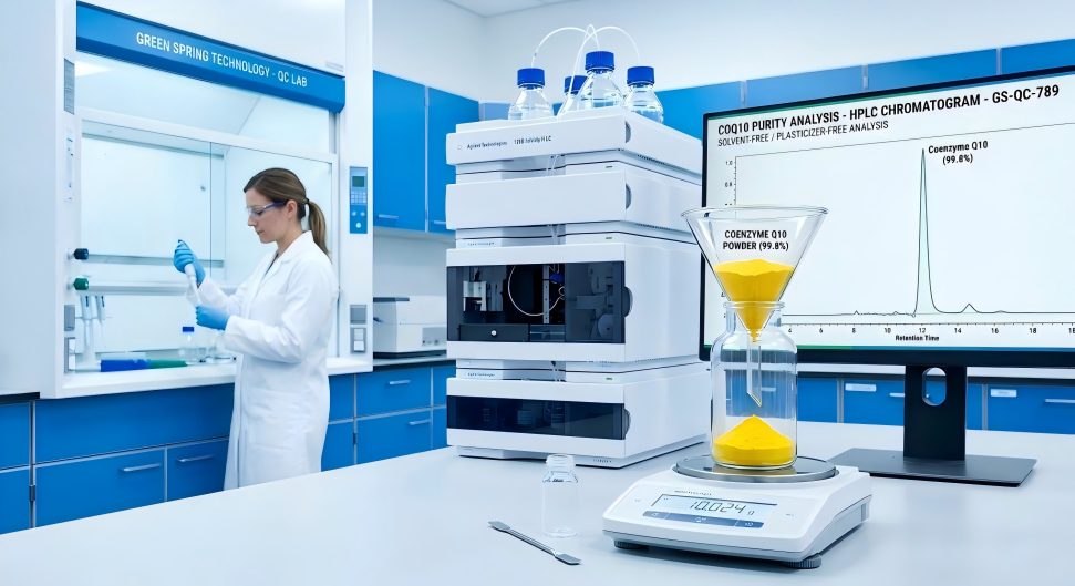 green-spring-technology-qc-lab-coenzyme-q10-testing