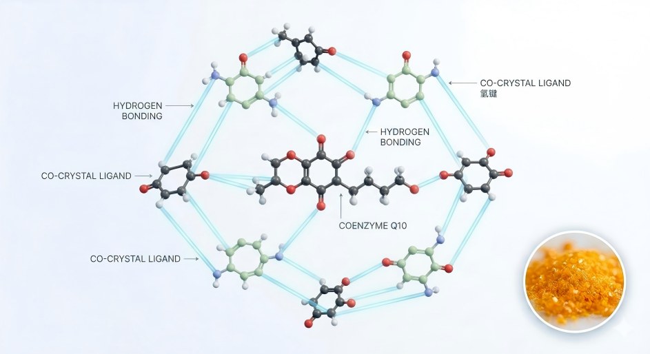 coq10-cocrystal-molecular-structure-stability-test