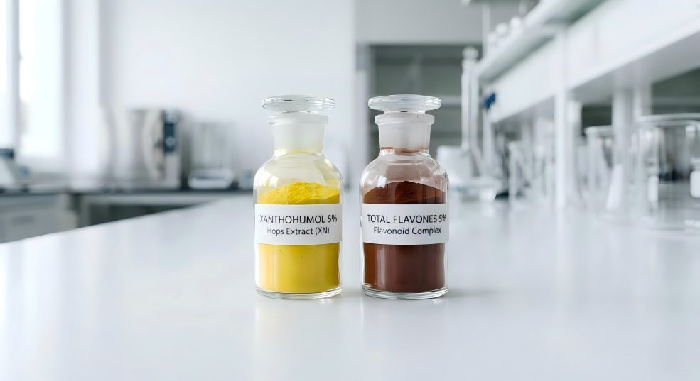xanthohumol-vs-total-flavones-powder-color-comparison