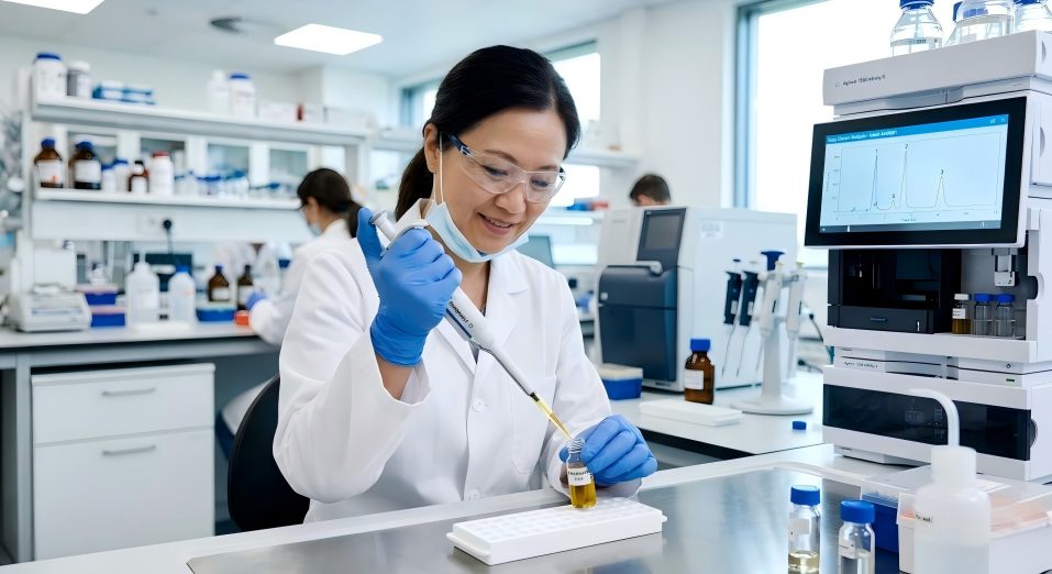 Green Spring Technology lab testing for Hops Flower Extract batch consistency Green Spring Technology lab testing for Hops Flower Extract batch consistency