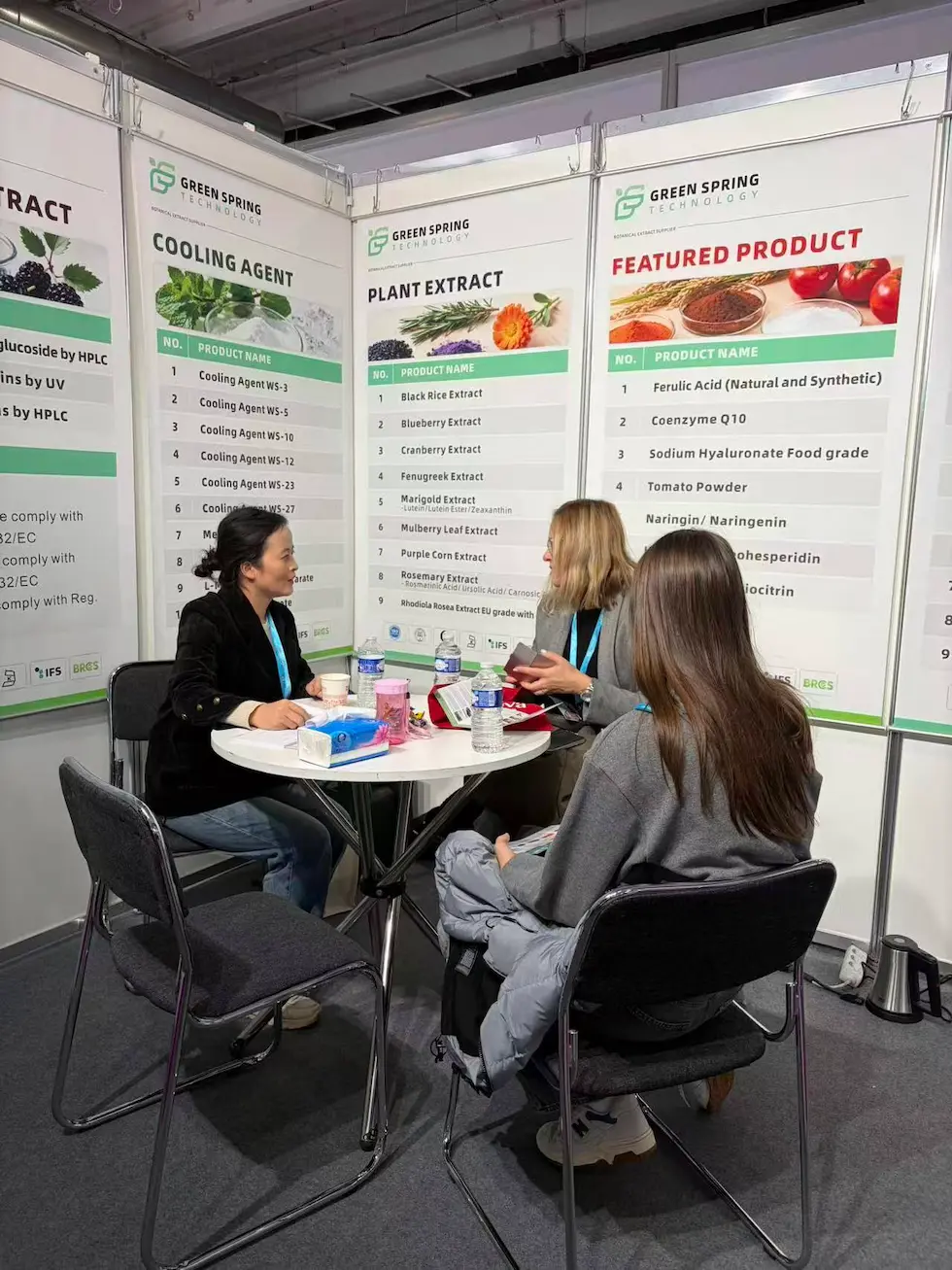 Green Spring Tech at Fi Europe 2025: Certified Natural Ingredients