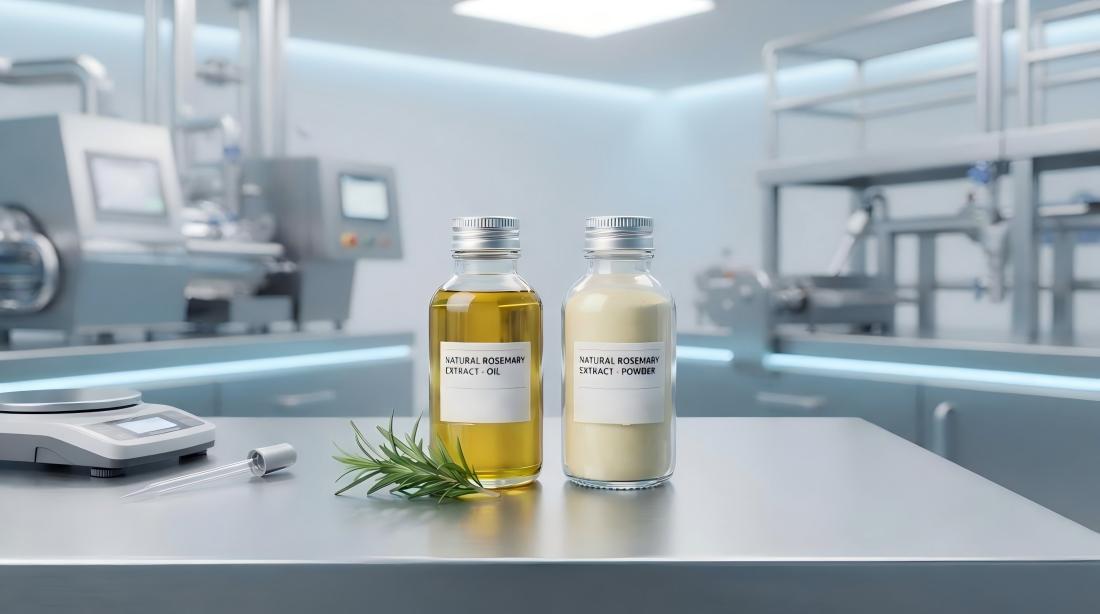 Rosemary Extract Oil vs. Powder: Optimizing Natural Meat Preservatives